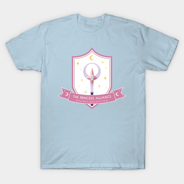 She Ra - The Princess Alliance Crest T-Shirt by spaceweevil